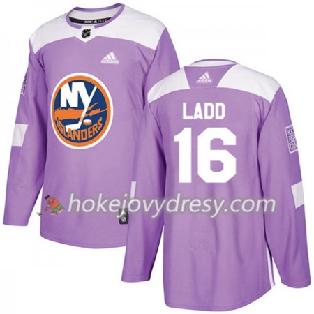 Pánské Hokejový Dres New York Islanders Andrew Ladd 16 Adidas 2017-2018 Nachová Fights Cancer Practice Authentic